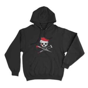 Jackass Art Show Logo Unisex Hoodie Black