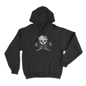 Jackass Logo Unisex Hoodie Black