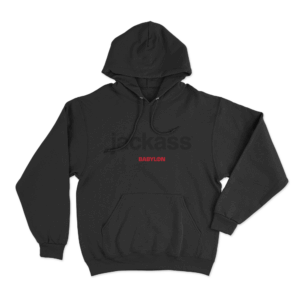 Jackass x Babylon Unisex Hoodie Black