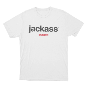 Jackass x Babylon Unisex T Shirt White