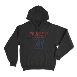 New York State Head Injury Association Unisex Hoodie Black